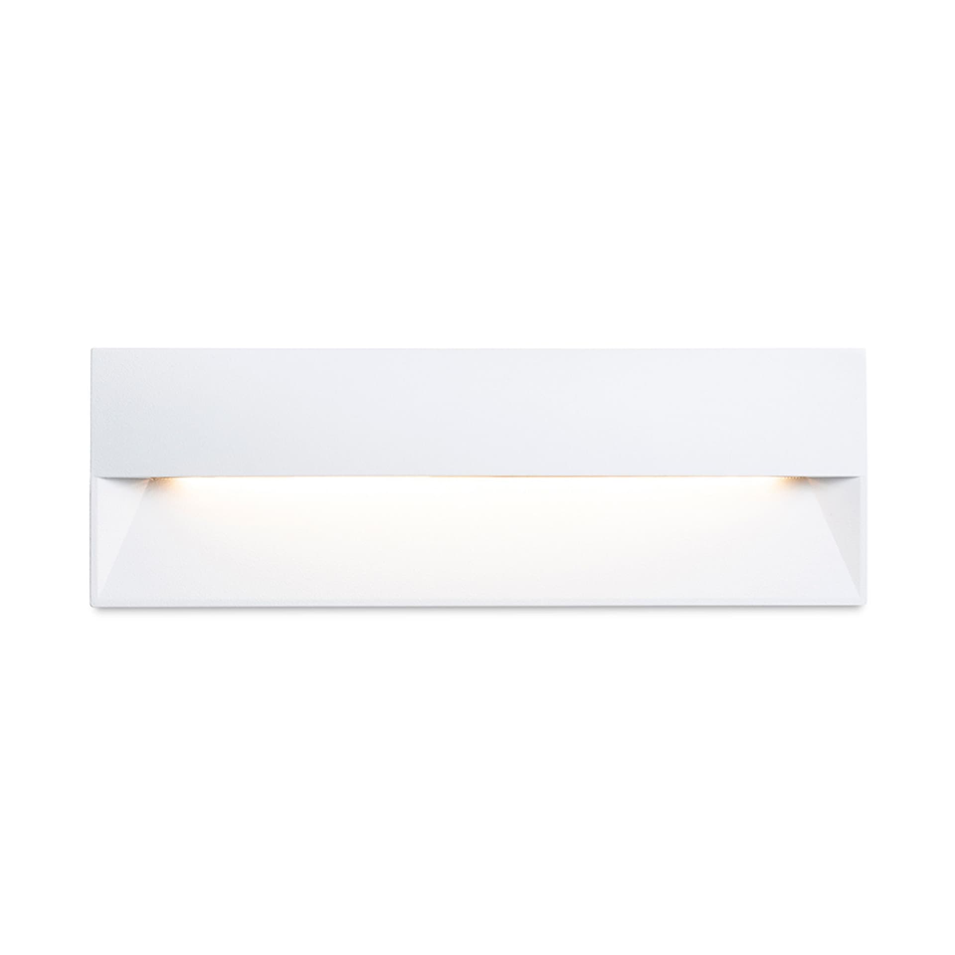 Spot LED încastrat Rendl alb, 10W, lumină caldă pentru exterior