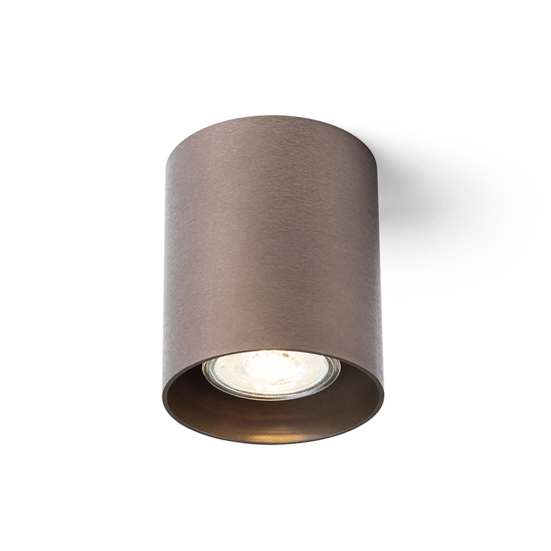 Corp de iluminat Rendl Mantova I, tavan, bronz periat, GU10, 7W, 230V