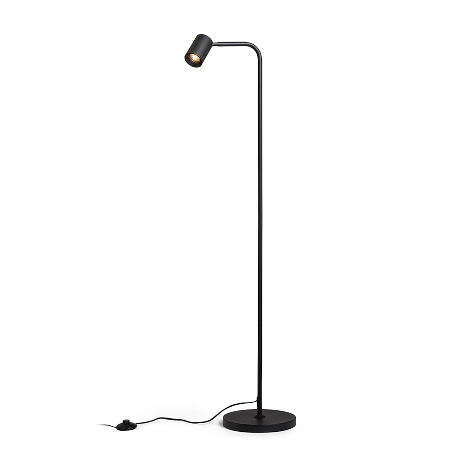 Lampă de podea Rendl FLYNN I negru 230V LED GU10 9W