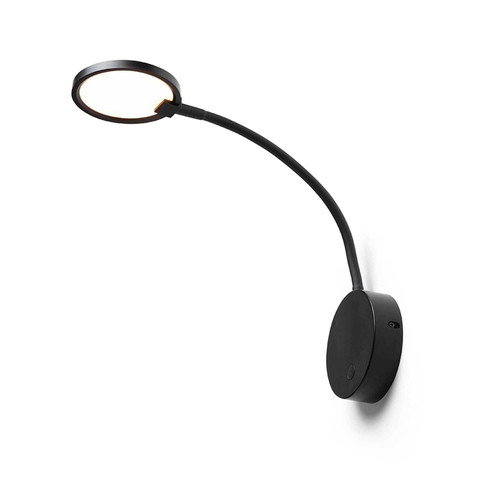 RENDL CELESTE aplică de perete neagră 230V LED 4,8W 3000K