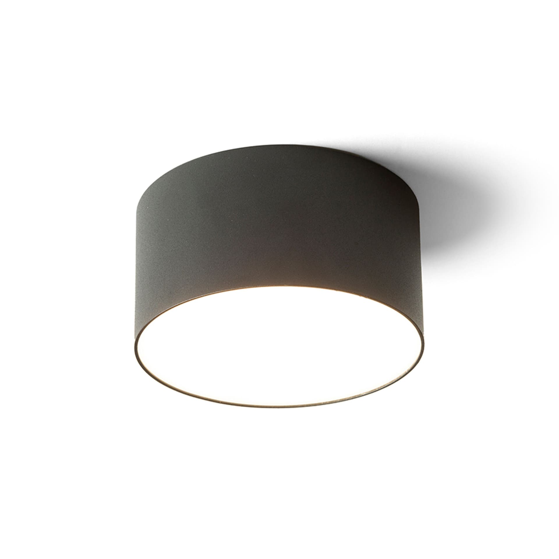 Plafonieră Rendl Larisa R 12 dimabilă, neagră, LED 10W, 3000K/4000K/6500K