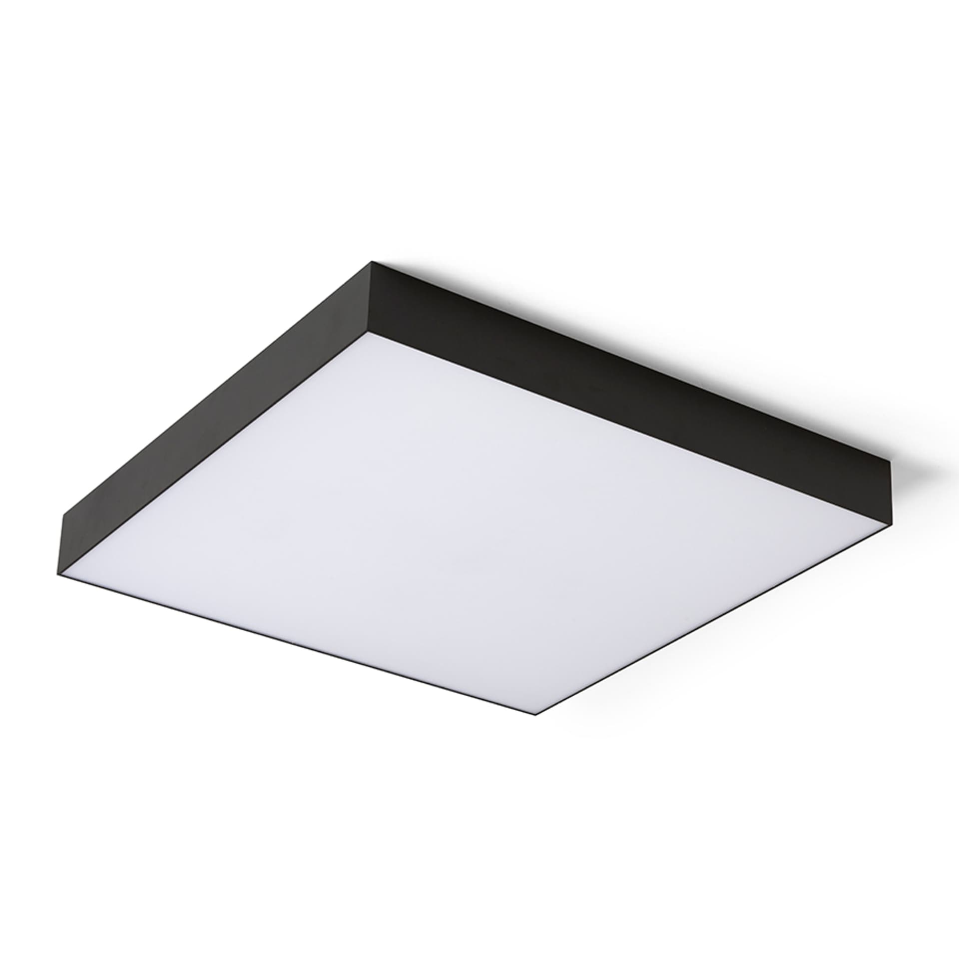 Plafonieră LED Rendl Larisa SQ 60, negru, 100W, dimabilă, 3000K/4000K/6500K