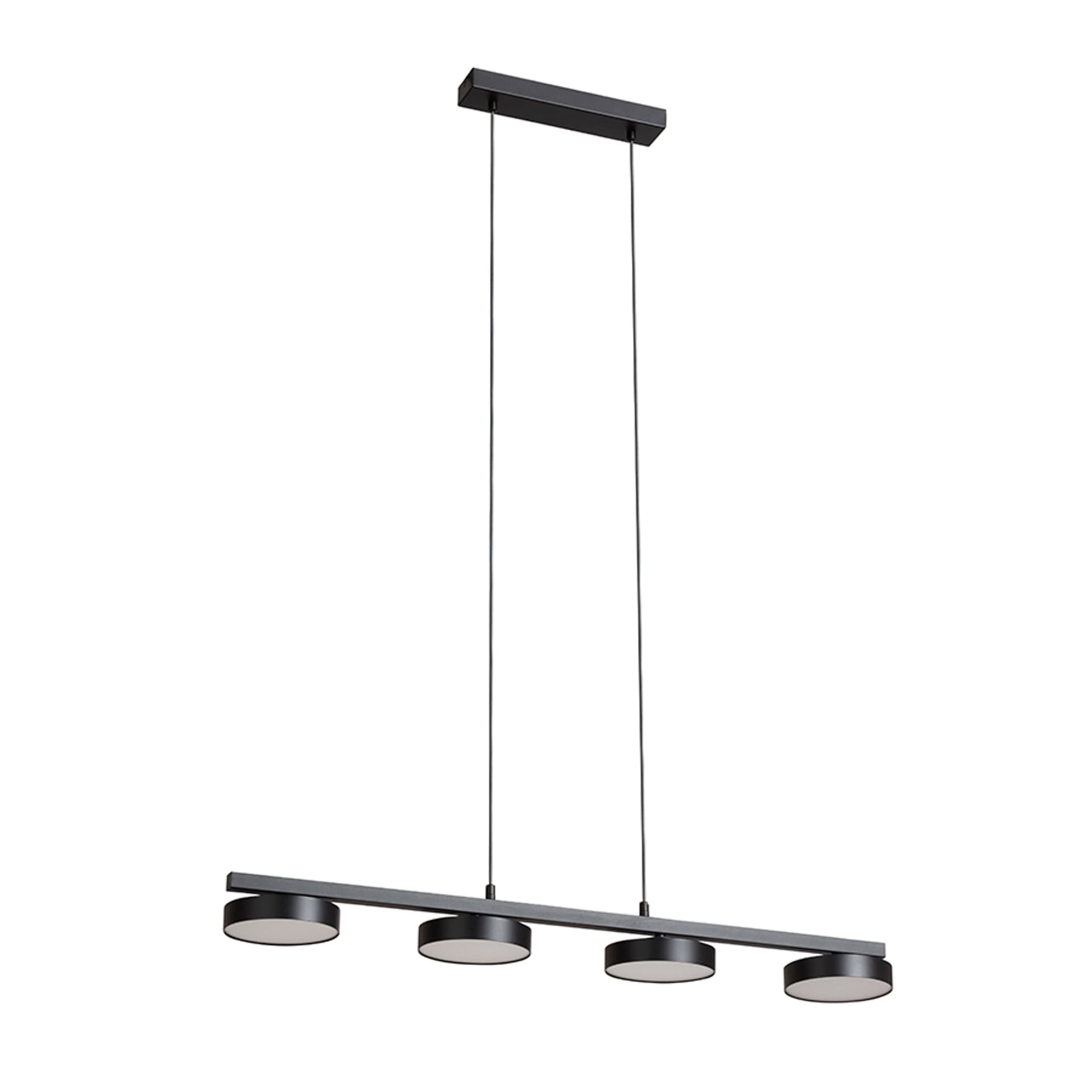 Rendl Aretha IV suspendat negru LED 4x12W 3000K 230V