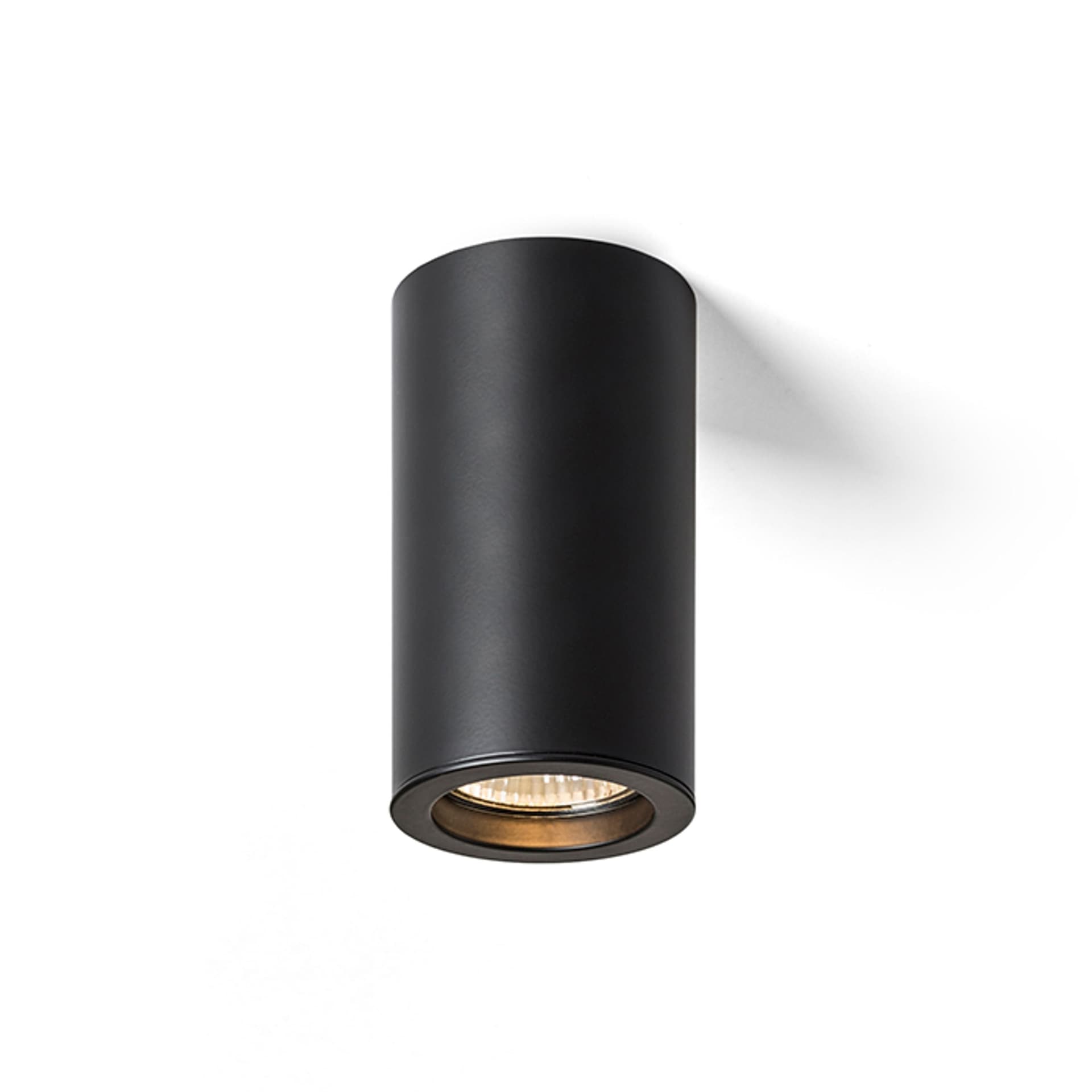 Plafonieră Rendl Moma neagră, LED 9W, GU10, 230V