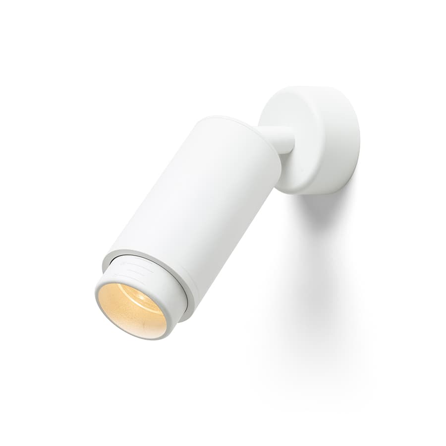 Spot de tavan alb LED GU10 9W 230V, 2 becuri, 65°