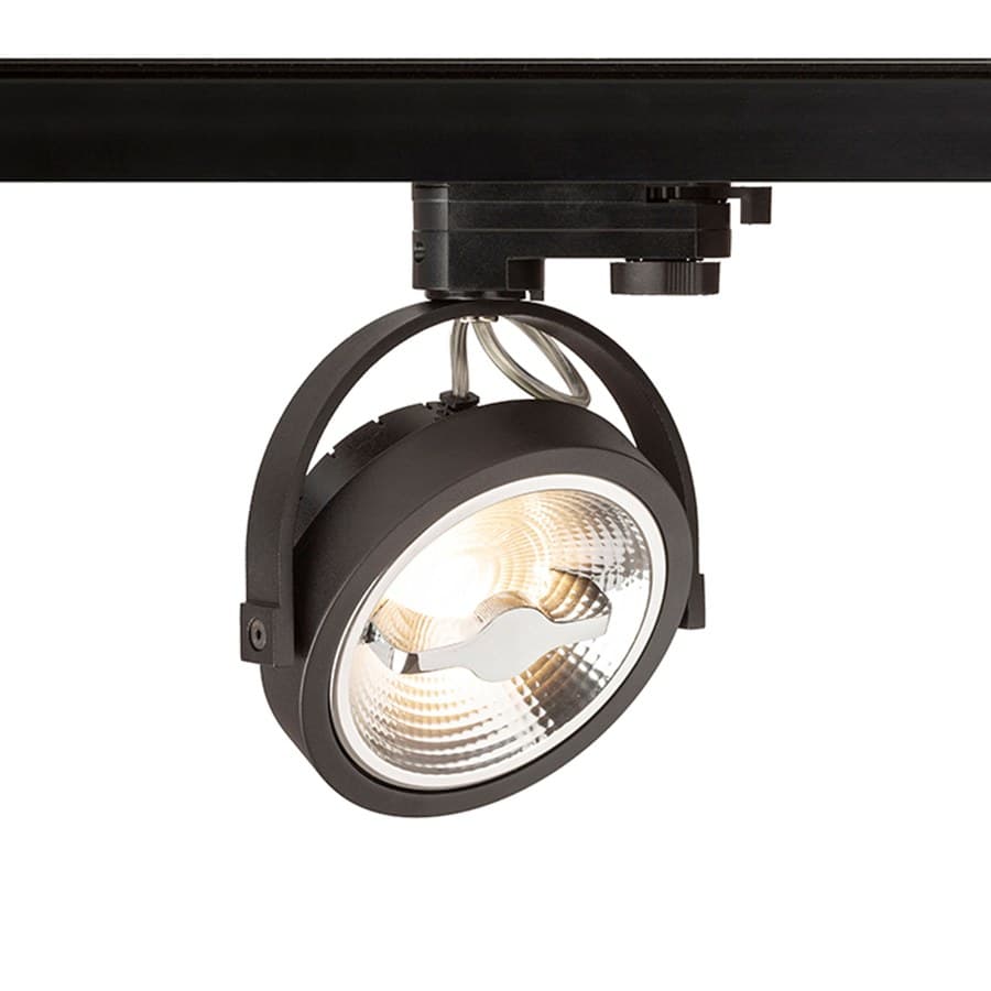 RENDL KELLY LED pentru șina cu 3-circuite negru 230V LED 12W 24° 3000K