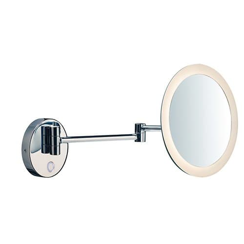 1004971 Oglindă Maganda LED CCT cu lupă Crom