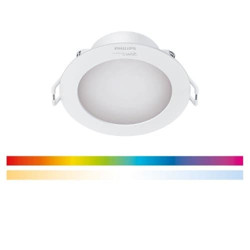 Smart LED Spot 4W LED RGB 300lm 80mm Alb