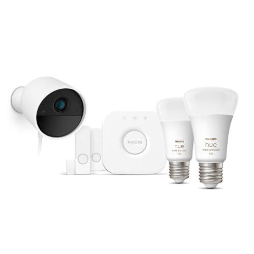 HUE Security Kit supraveghere Camera si senzori contact Alb