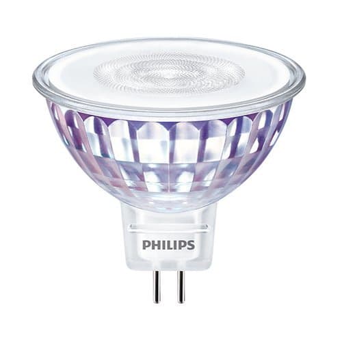 Spot LED Philips MR16, 3000K, fascicul 36°