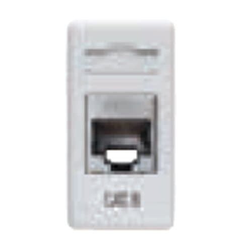 Priză RJ45 FTP Cat 6 GEWISS, 1 modul, pentru rețele stabile