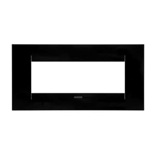 Rama modulară GEWISS Geo 6 module, CH/Negru toner