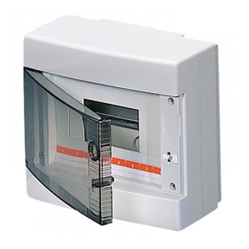 GW40043 Tablou aplicat 8 module IP40 WH