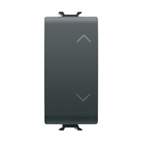 GW12121 Întrerupător 3 poz Up/Down 1P 10 1 m CH/Negru Satin