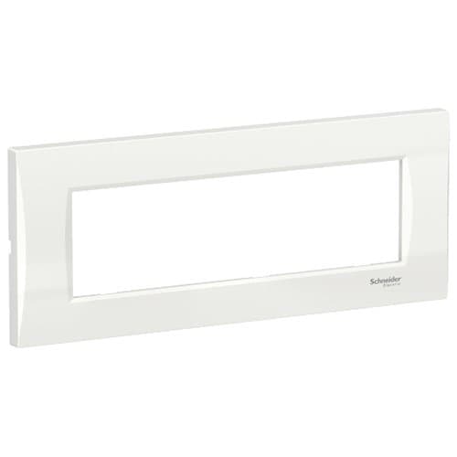 Rama curbata Schneider Electric Easy Styl, alb, 7 module