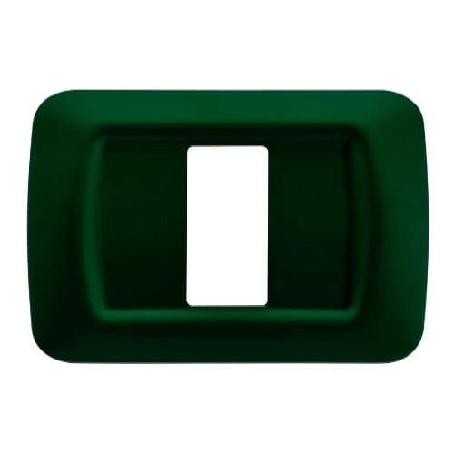 Rama modulară GEWISS Top System, 1 modul, verde