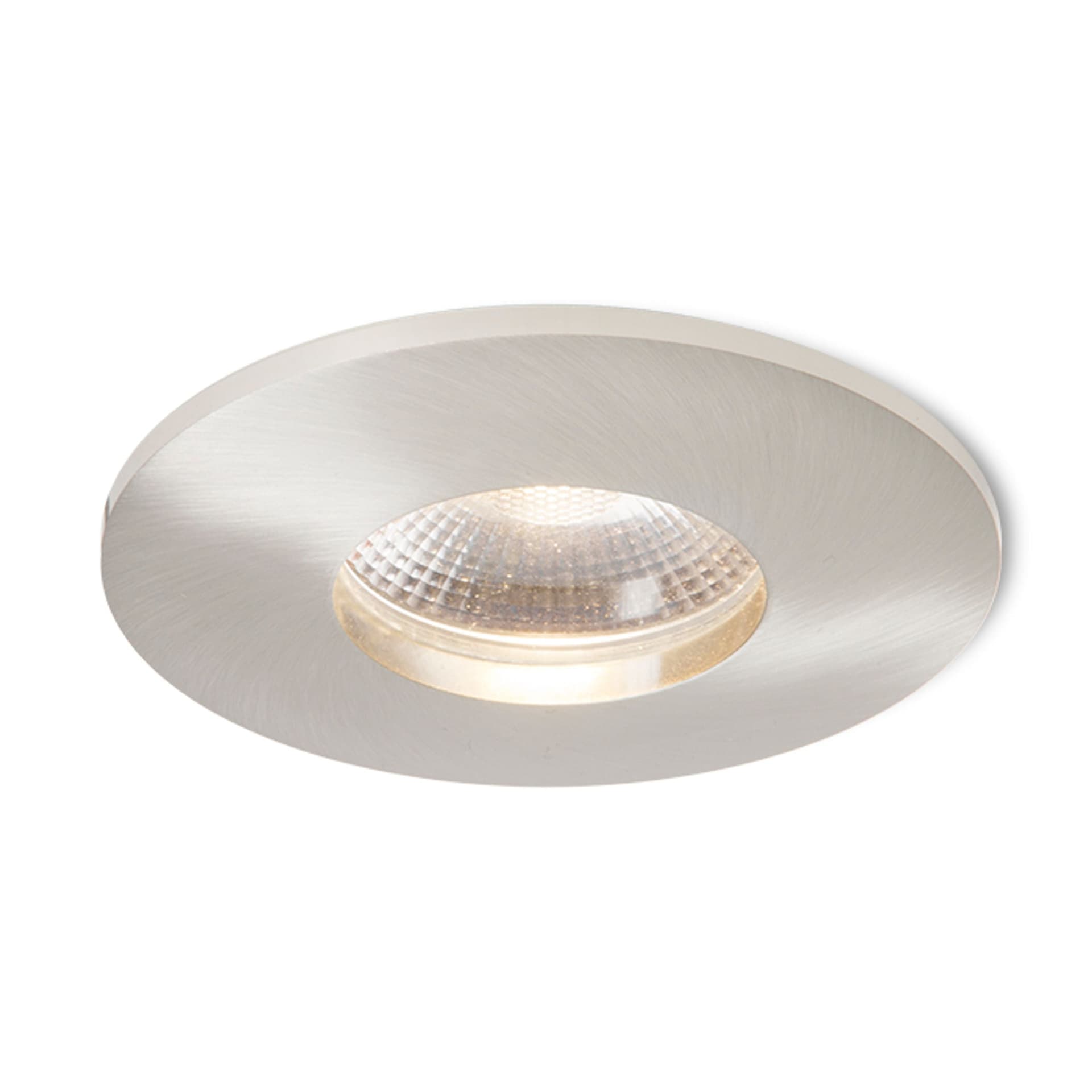 Corp încastrat Rendl nichel mat, LED 10W, lumină caldă