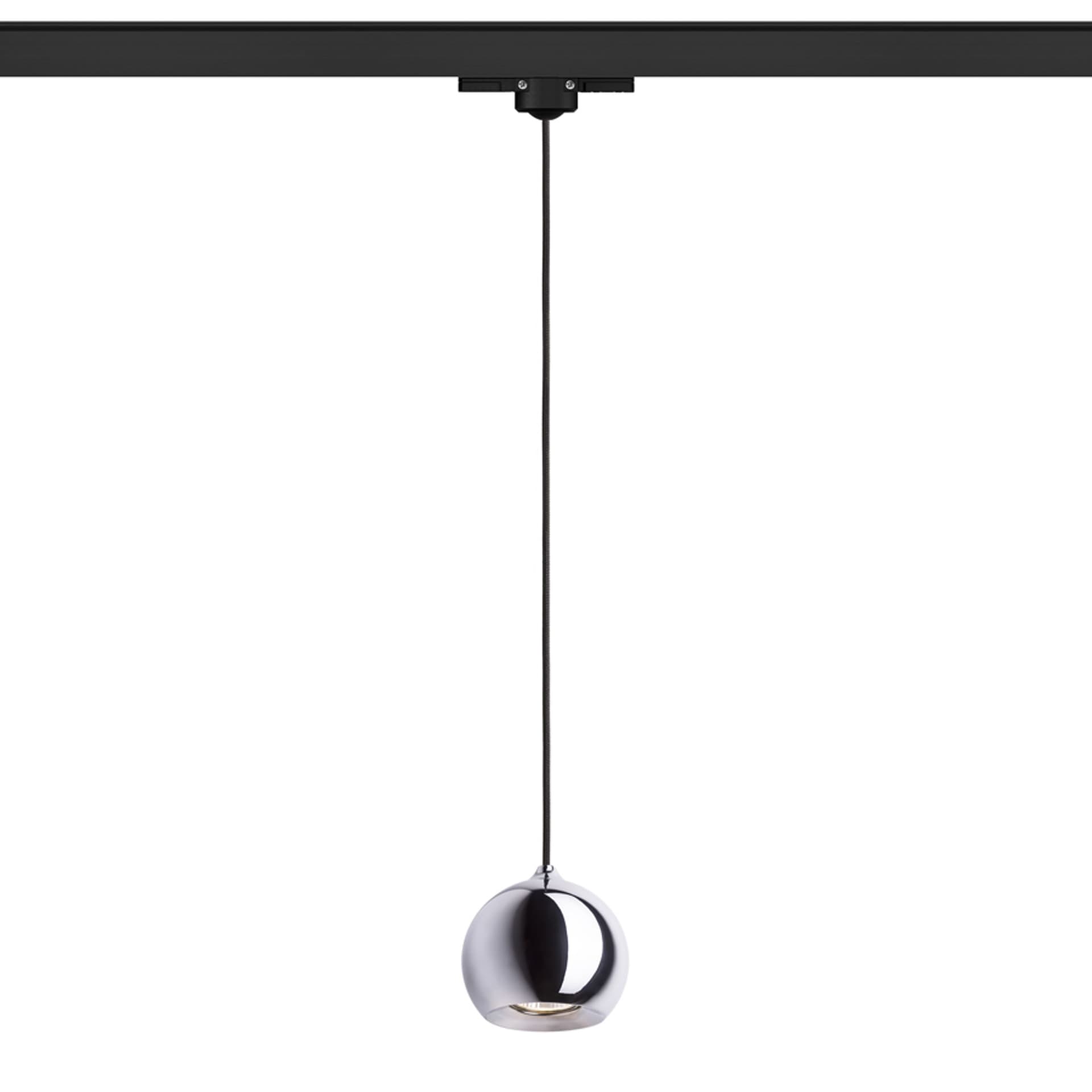 Spot Rendl Desty pentru șină 3 circuite, negru-crom, GU10, 230V, 35W